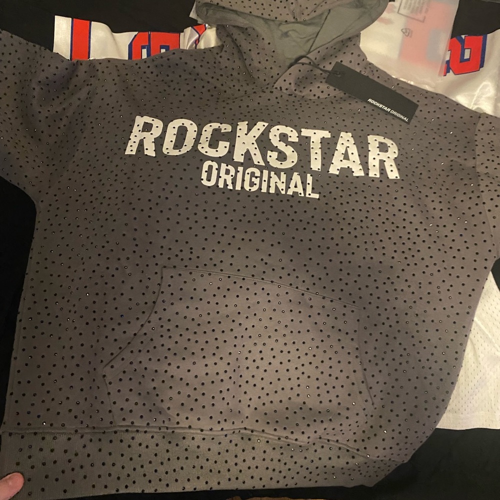 Rockstar Original Gray Men's Hoodie